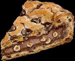 Cookie recheado com Nutella